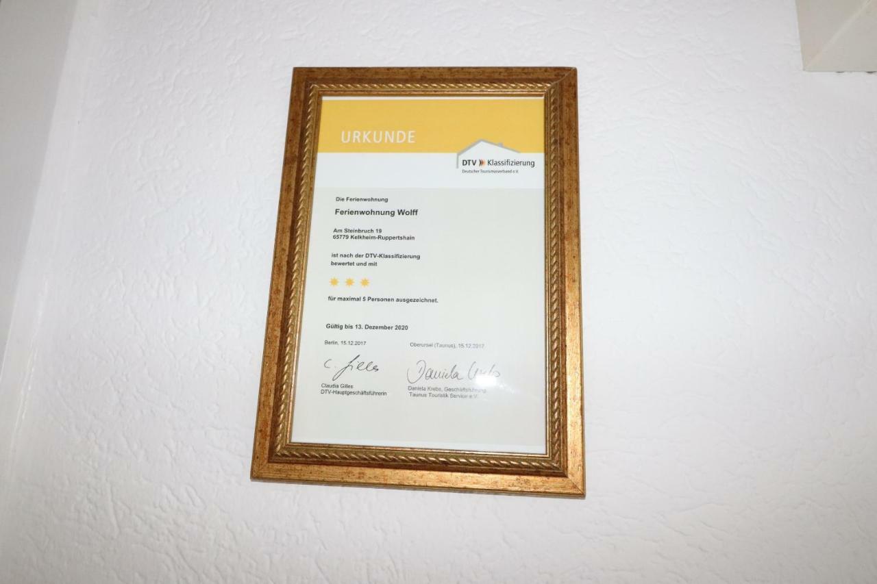 Ferienwohnung Wolff, Kelkheim Extérieur photo